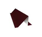 Планка снегозадержания 0,5 Satin Мatt RAL 3005 красное вино