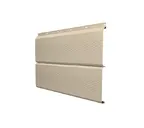 Софит ЭкоБрус с перфорацией 0,345 Grand Line 0,5 Satin с пленкой RAL 1015 светлая слоновая кость