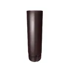 Труба круглая 90 мм 3 м RAL 8017 шоколад