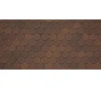 Гибкая черепица Тегола Comfort ASSISI Marrone 434