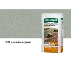 Цветной кладочный раствор ОСНОВИТ БРИКФОРМ МС11/1 светло-серый 021, 25 кг