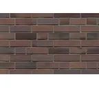 Кирпич клинкерный Muhr 33 A Schwarz-Braun гладкий, 240х115х52 мм