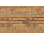 Кирпич клинкерный Muhr 06K Hellbraun-bunt Kohle гладкий, 240х115х52 мм