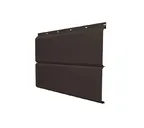 Софит ЭкоБрус с перфорацией 0,345 Grand Line 0,5 Satin с пленкой RR 32 темно-коричневый