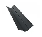 Планка ендовы верхней фигурной 150x150 0,5 Velur RAL 7016 антрацитово-серый