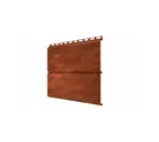 Металлический сайдинг Grand Line ЭкоБрус 0.45 мм Print Elite Cherry Wood