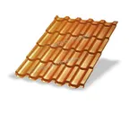 Металлочерепица Металл-Профиль Трамонтана-M 0,5 AGNETA® Copper/Copper/Медный/Медный