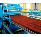 Металлочерепица Grand Line Kamea 0,5 PurLite Мatt RAL 8004 Терракота