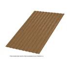 Профлист Металл Профиль C8 0.5 PURMAN® Argillite, Медный металлик B
