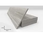 Керамогранитная плита FAVEKER GA20 для НФС, Ordesa Gris, 800*400*20 мм