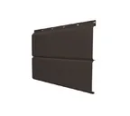 Софит ЭкоБрус с перфорацией 0,345 Grand Line 0,5 PurLite Мatt RR 32 темно-коричневый