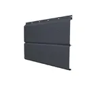 Софит ЭкоБрус с перфорацией 0,345 Grand Line 0,5 Satin с пленкой RAL 7024 мокрый асфальт