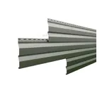 Металлический сайдинг Металл-Профиль VikingMP RAL 6007 Бутылочно-зеленый