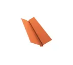 Планка ендовы верхней Grand Line 115х30х115 0,5 Quarzit Cuprum Steel