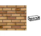Кирпич клинкерный Muhr 06 EG Hellbraun-bunt Edelglanz готик, 240х55х71 мм