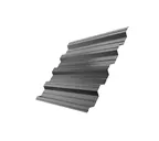 Профлист Grand Line HC44R 0.5 Satin RAL 9006 Бело-алюминиевый