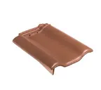 Боковая черепица левая Braas Рубин 9V натуральный красный