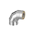 Колено сэндвича-И Металл и Ко 90х200х115 AISI 430 0,5+AISI 430 0,8 (конденсат)