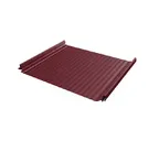 Фальцевая кровля Кликфальц Pro Gofr Grand Line 0,45 Полиэстер RAL 3005 Красное Вино