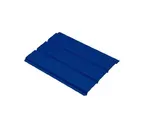 Софит металлический без перфорации 0,5 Satin с пленкой RAL 5005 сигнальный синий