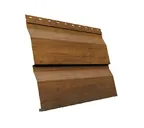 Металлический сайдинг Grand Line Корабельная Доска XL 0.45 мм Print Elite Golden Wood