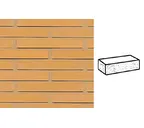 Кирпич клинкерный Muhr 01 Niederlausitzer Gelb рустик, 290х90х40 мм
