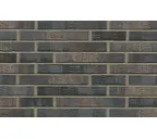Кирпич клинкерный Muhr 15 F Schwarz-bunt Edelglanz bes. Fuss. фактурный, 290х90х40 мм