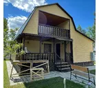 Виниловый сайдинг Docke Блок-Хаус D4.7T LUX под дерево Зрелый Каштан 3600×243
