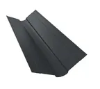 Планка ендовы верхней фигурной 100x100 0,5 Rooftop Matte RAL 7016 антрацитово-серый