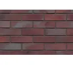 Кирпич клинкерный 5-щелевой Muhr 10 Violettblau geflammt гладкий, 210х100х50 мм