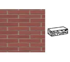 Кирпич клинкерный Muhr 03 Naturrot готик, 240х90х40 мм