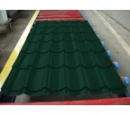 Металлочерепица Grand Line Монтеррей 0,45 Drap RAL 6005 Зеленый мох