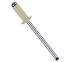 Заклёпка вытяжная Daxmer 4,8х12 RAL 1014 (10х1000 шт) ал/ст