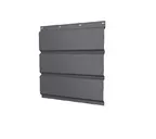 Софит металлический без перфорации 0,5 Satin с пленкой RAL 7004 сигнальный серый