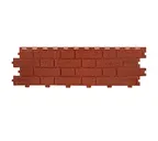 Сайдинг Tecos Brickwork Кирпич Бисмарк 1.5х350х1140