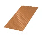 Профлист Металл Профиль МП18 0.5 AGNETA® двусторонний Copper/Copper, Медный/Медный A