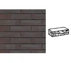 Кирпич клинкерный Muhr 20 Graphitschwarz nuanciert готик, 290х90х71 мм
