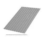 Профлист Металл Профиль C8 0.5 AGNETA® RAL 9006 Бело-алюминиевый A