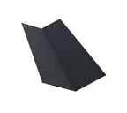 Планка ендовы верхней 145х145 0,5 Satin Мatt RAL 7024 мокрый асфальт