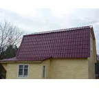 Металлочерепица Металл-Профиль Ламонтерра XL 0,5 NormanMP RAL 3005 Красное вино