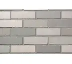 Кирпич клинкерный Roben Faro grau-bunt гладкий, 240х115х71 мм