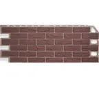 Фасадная панель Альта Профиль Кирпич Красный 1130х470х17