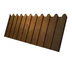 Профнастил фигурный Профлист-Металл C8 0.4 Print Premium Golden wood