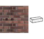 Кирпич клинкерный Muhr 04S Rotbraun-bunt Spezial рустик, 240х90х40 мм