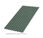 Профлист Металл Профиль C21 0.5 PURMAN® Tourmalin, Светло-зеленый металлик A