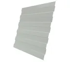 Финишный профиль фибросайдинга Decover RAL 9003 Сигнальный белый 0.5 | Satin с пленкой