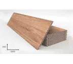 Керамогранитная плита FAVEKER GA16 для НФС, Ordesa Marron, 1200*250*18 мм