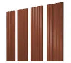 Штакетник Twin Grand Line 0,5 Satin Matt RAL8004 Терракота