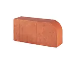 Кирпич облицовочный радиусный полнотелый Lode Janka F15 (R60) гладкий, 250х120х65 мм