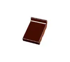 Клинкерный водоотлив Terca Dark brown shine глазурованный с блеском, 160*105*30 мм